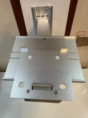 Height Adjustable Metal Wall Bracket for Hospital Ward Patient Monitor Mounting