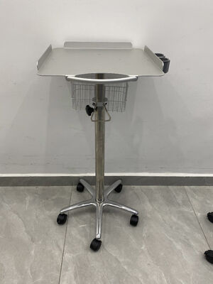 Modern Design Metal Patient Monitor Trolley with OEM Service for Hospital and Clinic Equipment