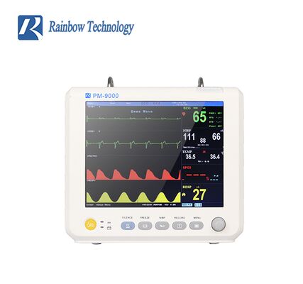 Hospital 8 Inch Monitor Hospital Equipment Cardiac Patient Vital Sign Monitor