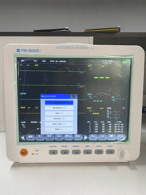Multi-Parameter Patient Monitor Accurate Vital Sign Detection Compact Design for Primary Clinics Emergency Care Home Medical Use