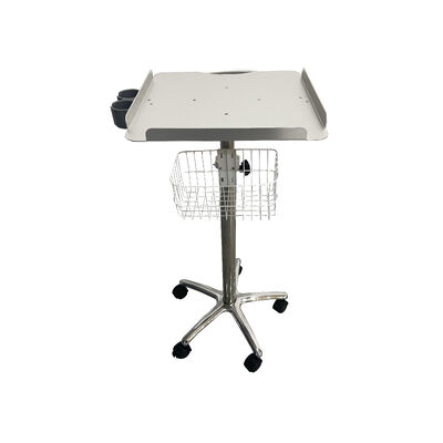 Mobile Portable Ultrasound Scanner Trolley with Metal Material and Modern Design for Hospital Use
