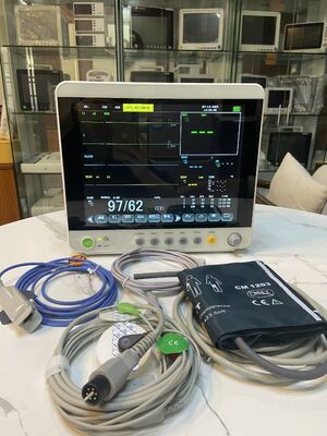 Medical Modular Electric Multi-Parameter Patient Monitor 6 Parameters 12.1'' Color Touch Screen for Hospital Emergency Rooms