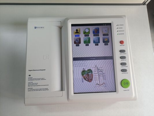 12 Channel Meditech Ecg Electrocardiograph with Multi Languages and Memory of More Than 10,000 case and Standard Software