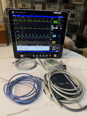 Meditech 15 Inch Color Screen Multiparameter Patient Vital Signs Monitor