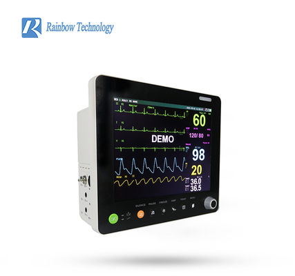 Multi Parameter Touch Screen Patient Monitor