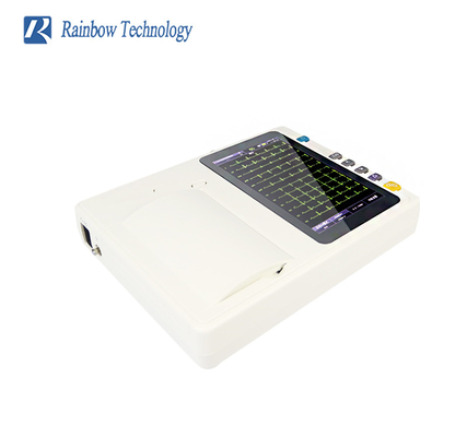 6 Channel Electrocardiograph System Six Channel ECG Device ECG-8206