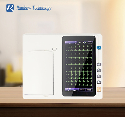 6 Channel Electrocardiograph System Six Channel ECG Device ECG-8206