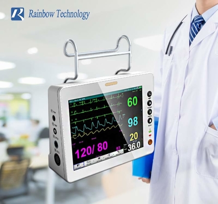 8 Inch Display Size Parameter Patient Monitor With AC/DC/Battery Power Supply