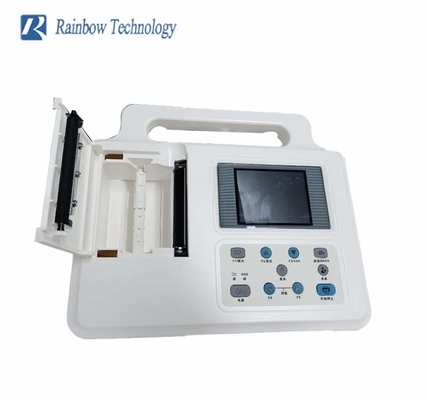 12 Lead Single / Three Channel Medical ECG Machine Small Size For Hospital