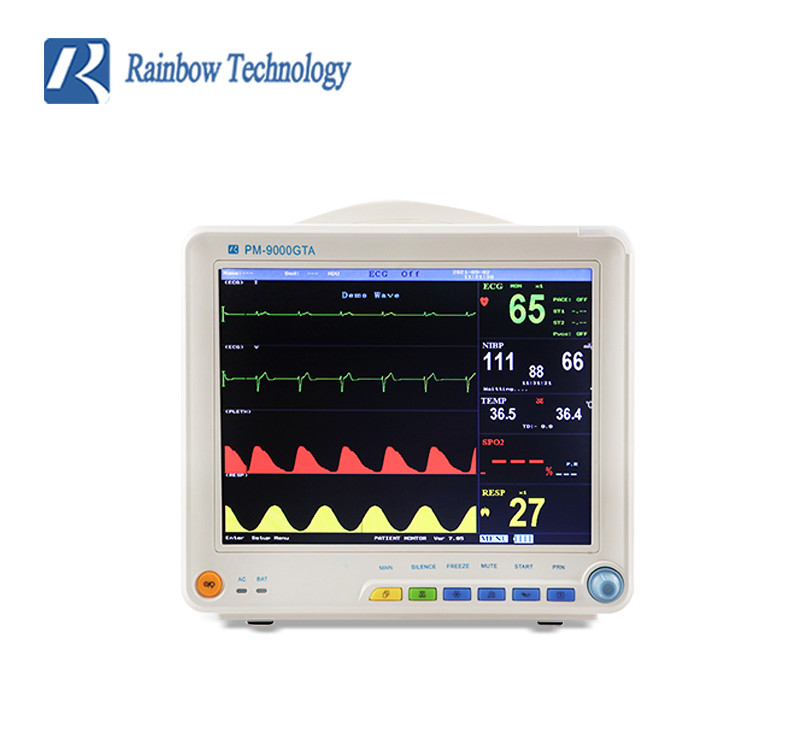 Vital Signs Multi Parameter Patient Monitor With External Data Storage ...