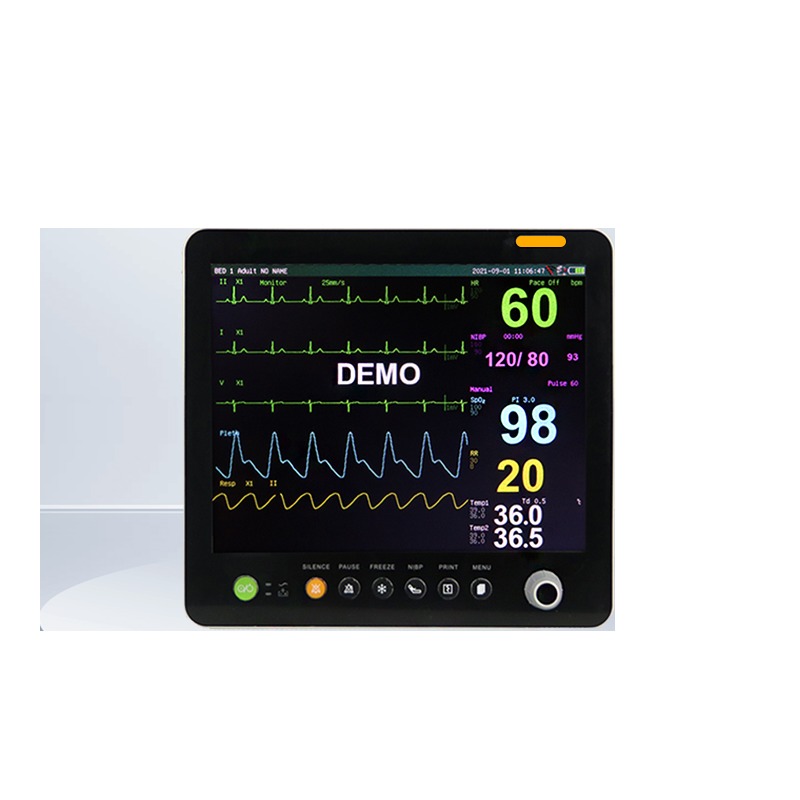 12.1 Inch Display Multi Parameter Patient Monitor with 6 Parameters and ...