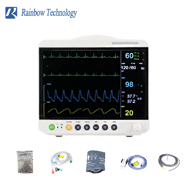 ISO Approved Multi Parameter Patient Monitor Clinical Analytical ...
