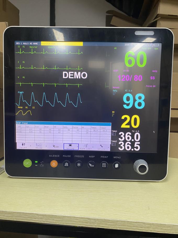 Animal Vet Medical Anaesthesia Temp Vital Signs Monitor Multiparameter ...